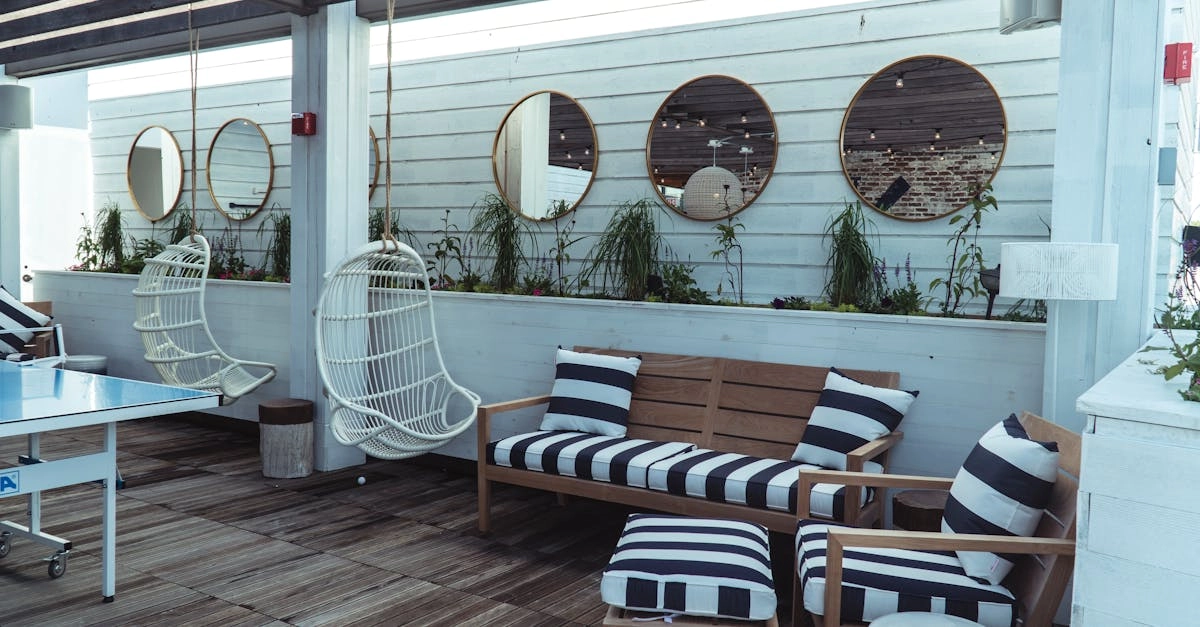 découvrez l'esthétique des terrasses, alliant design contemporain et confort extérieur. transformez votre espace extérieur en un havre de paix avec nos conseils et inspirations pour créer une terrasse accueillante et stylée.